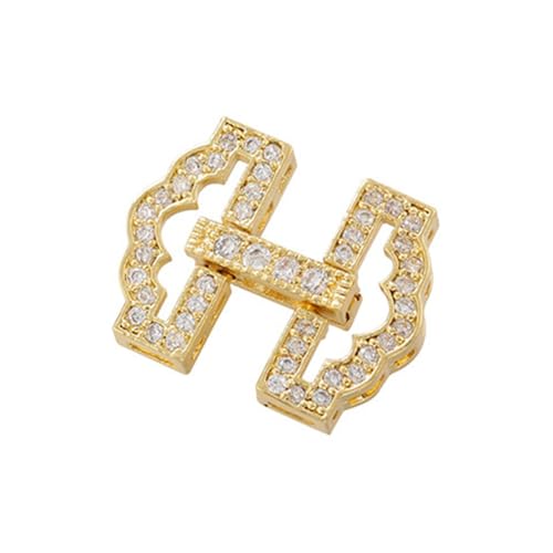 Zkydhbd Full Zirconia Detaillierte Schmuckverschlüsse Modische Handverschlussauswahl Mit Asphaltiertem Zirkon Für Schmuck Kreative Schmuckkomponenten von Zkydhbd