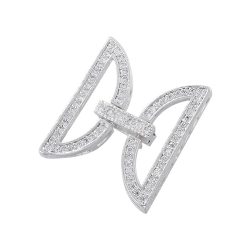 Zkydhbd Full Zirconia Detaillierte Schmuckverschlüsse Modische Handverschlussauswahl Mit Asphaltiertem Zirkon Für Schmuck Kreative Schmuckkomponenten von Zkydhbd