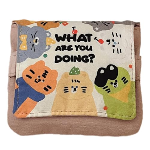 Zkydhbd Funktionale Aufbewahrungstasche Für Sanitäre Servietten Make Up Und Kleine Gegenstände Organisierte Kosmetikbeutel Für Studenten Und Frauen Mädchen Datenkabel Organisator von Zkydhbd