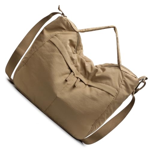 Zkydhbd Großkapazität Messengerbeutel Für Frauen Schule Feste Farbe Crossbod von Zkydhbd