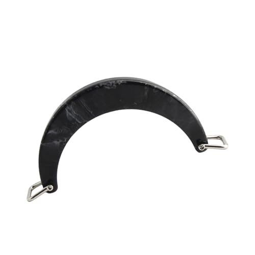 Zkydhbd Halb Rund Geformte Beutelgriff Harz Handgefertigtes Handtasche Geldbeutel von Zkydhbd