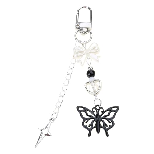 Zkydhbd Handgefertigtes Bowknot Telefon Charme Schlüsselbund Niedliche Vier Blattkollover Telefongurt Lanyard Rucksack Anhänger Für Bag Rucksack Telefon Charme Gurt von Zkydhbd