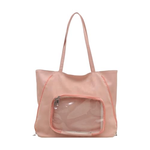 Zkydhbd Japanische Stile Handtasche Patchwork Umhängetasche Große Kapazität Unterarm Für Campus Pendeleinkäufe Und Jugendlichere Designs Schulter von Zkydhbd