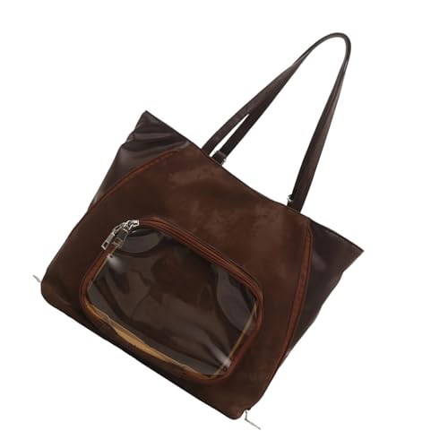 Zkydhbd Japanische Stile Handtasche Patchwork Umhängetasche Große Kapazität Unterarm Für Campus Pendeleinkäufe Und Jugendlichere Designs Schulter von Zkydhbd