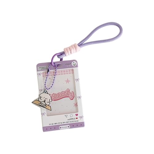 Zkydhbd Korean Beliebter Photokardhalter Mit Schlüsselbund Kunststoff Fotokarte Särmeln Banken Kreditschutzgeschenke Foto Anhänger von Zkydhbd