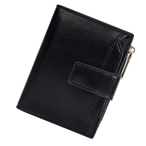 Zkydhbd Koreanische Stile Kurze Geldbörse Kartenhalter Bifold Wallet PU Ledermünze Stilvoller Veränderung Für Tägliche Stilvolle Kurzfilme Mit Kartenhalter PU Ledermünze Bibrold von Zkydhbd