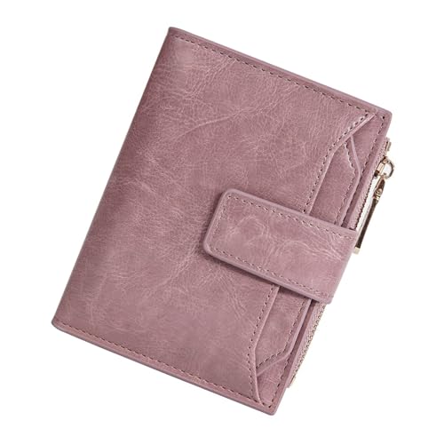 Zkydhbd Koreanische Stile Kurze Geldbörse Kartenhalter Bifold Wallet PU Ledermünze Stilvoller Veränderung Für Tägliche Stilvolle Kurzfilme Mit Kartenhalter PU Ledermünze Bibrold von Zkydhbd