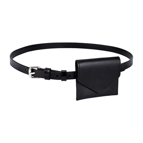 Zkydhbd Koreanische Stile Modische Kleine Taillenbeutel Für Frauen PU Ledergürtel Mit Stilvollem Design Und Mehreren Fächern Frauen Mode Accessoire von Zkydhbd