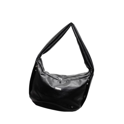 Zkydhbd Kreative Ästhetische Umhängetasche Stilvolle PU Leder Achselhalterung Crossbody Taschen Casual Satchel Für Den Täglichen Gebrauch Modisch Crossbody von Zkydhbd