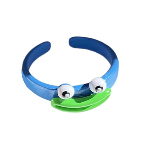 Zkydhbd Lustige Hässliche Puppenfinger Ringe Cartoon Charakter Silikonringe Modisches Accessoire Für Ungezwungene Outfits Und Versammlungen Handgefertigtes Accessoire von Zkydhbd