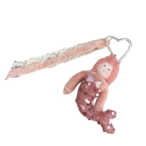 Zkydhbd Mehrzweck Pailletten Meerjungfrau Schlüsselbund Tragbare Geschenke Für Trendige Mädchen Multifunktionales Bag Ornament Täglich Lässiger Gebrauch Farbenfrohes Accessoire von Zkydhbd