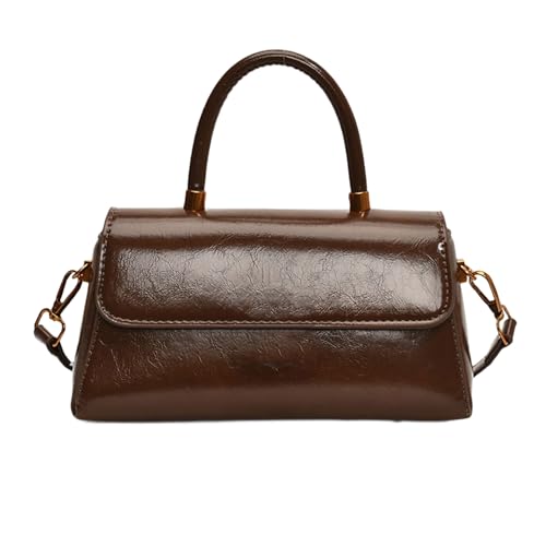 Zkydhbd Mode Damen Umhängetasche Retro Square Handtasche Crossbody Taschen Für Stilvolle Pendler Und Lässige Reise Trend Student Handtasche von Zkydhbd