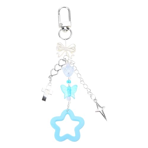 Zkydhbd Mode Keycord Stylish Telefon Anhänger Kartenbuch Anhänger Key Lanyard Schöne Tasche Anhänger Für Jeden Anlass Schlüsselbund Anhänger von Zkydhbd