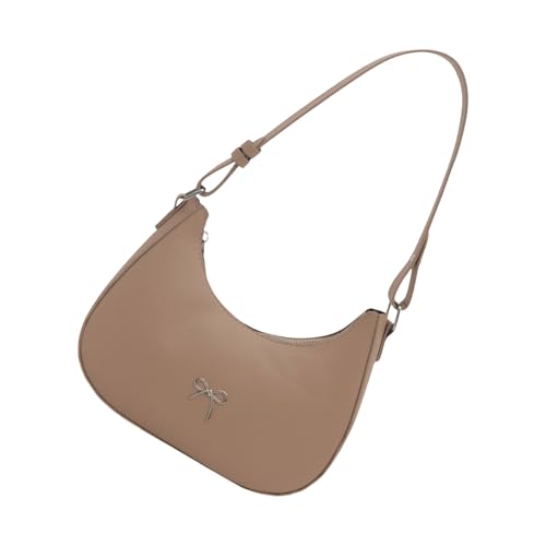 Zkydhbd Mode Kleine Umhängetasche Für Frauen Ästhetische Achselhaut Handtasche Mode Frauen Geldbeutel Bowknot Abend Geldbörsen Kleine Ästhetische Tasche von Zkydhbd