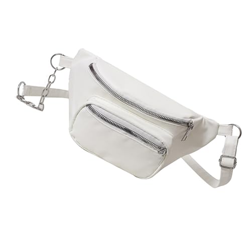 Zkydhbd Mode Und Praktische Frauen Umhängetasche PU Leather Crossbody Geldbörse Verstellbares Reisebrustpaket Für Pendler Frauen Hüfttasche von Zkydhbd