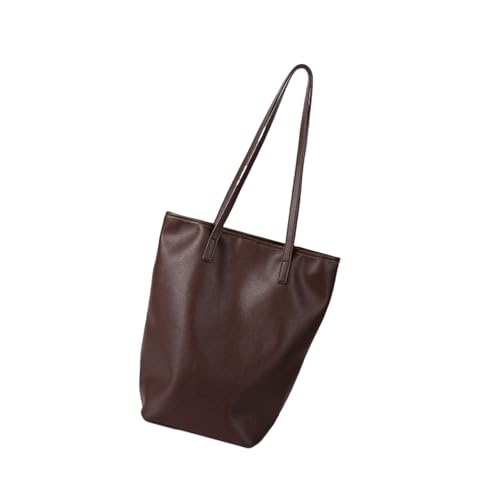 Zkydhbd Mode Weiche Leder Umhängetasche Für Den Täglichen Gebrauch Von Eimer Taschen Große Kapazität Handtasche Für Reisearbeit Oder Einkaufsschaufelbeutel von Zkydhbd