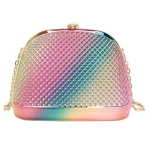 Zkydhbd Modische Acryl Abendtasche In Muschelform Umhängetasche Crossbody Geldbörse Für Hochzeiten Und Cocktailparty Partyhandtasche von Zkydhbd