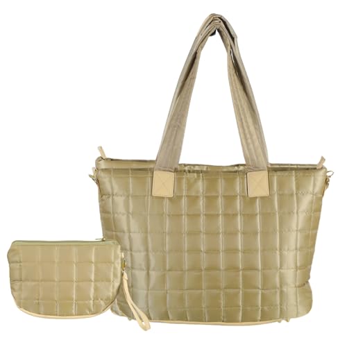 Zkydhbd Multi Pocket Pufferbeutel Mit Organisationsfächern Schulterhandtasche Für Den Täglichen Gebrauch Und Den Bequemlichkeitsbetriebscomputer Zkydhbd Multi Pocket Pufferbeutel Mit Organisationsfächern Schulterhandtasche Für Den Täglichen Gebrauch Und Den Bequemlichkeitsbetriebscomputer von Zkydhbd