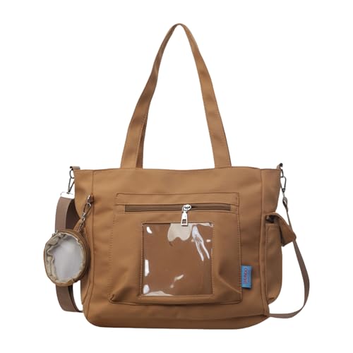 Zkydhbd Multi Purpose Handtasche Abnehmbare Geldbörse Crossbody Taschen Leinwand Schultertasche Für Anime Pin Display Und Cosplay Mit Großer Kapazitätstasche von Zkydhbd