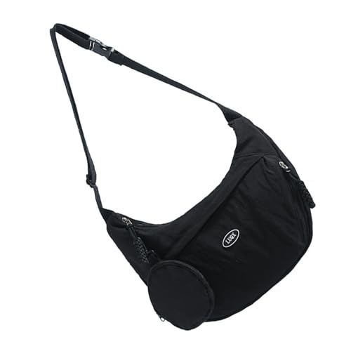 Zkydhbd Nylon Knödel Taschen Für Frauen Crossbody Tasche Mit Verstellbarer Gurt Schultertasche Für Reisen Und Täglichem Gebrauch Modisch Crossbody von Zkydhbd