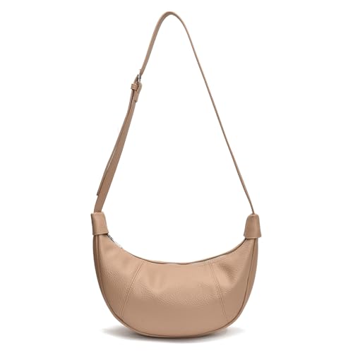 Zkydhbd PU Leder Crossbody Tasche Für Den Täglichen Gebrauch Elegante Und Praktische Umhängetaschen Mit Verstellbarem Gurtknödel Geldbörse Unisex Umhängetasche von Zkydhbd