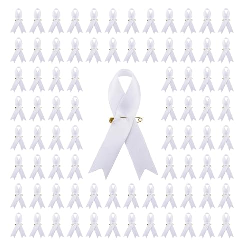 Zkydhbd Packung Von 200 Ribbon Broschen Stoffbänder Accessoire Mit Sicherheitsstiften von Zkydhbd