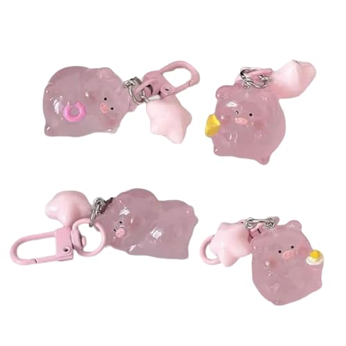 Zkydhbd Praktischer Nachthellschuckernschlüsselhalter Mit Robustem Anhänger Und Sternverzier Tragbarer Modezubehör Für Geschenke Trendy Key Accessoire von Zkydhbd