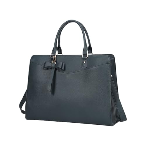 Zkydhbd Professionelle Frauen Laptop Tasche PU Leder Geschäft Und Büro Handtasche Mode Umhängetaschen Casual Crossbody Geldbeutel Frauenhandtasche von Zkydhbd