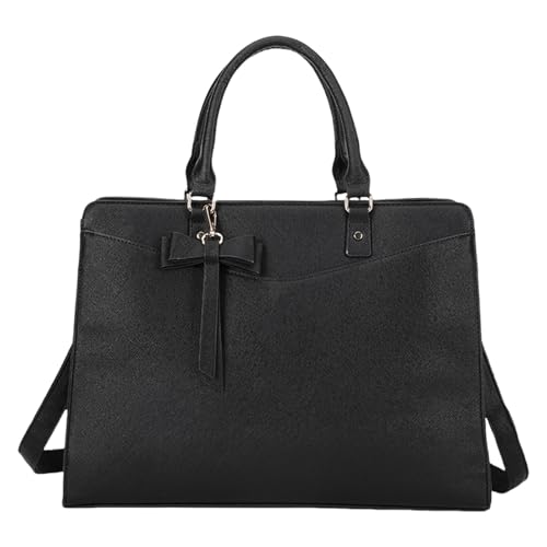 Zkydhbd Professionelle Frauen Laptop Tasche PU Leder Geschäft Und Büro Handtasche Mode Umhängetaschen Casual Crossbody Geldbeutel Frauenhandtasche von Zkydhbd