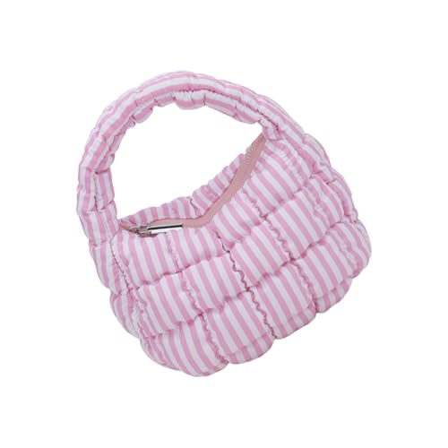 Zkydhbd Quilted Puff Bag Handtasche Leichte Schleifen Nylon Top Geldbörse Freizeitpendler Einkaufstaschen Für Den Täglichen Gebrauch Puffer Nylonbeutel von Zkydhbd