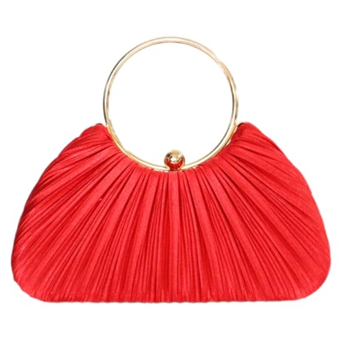 Zkydhbd Raffinierte Abendtasche Abnehmbare Kette Faltener Schulterbetreuer Eleganter Handtasche Für Hochzeiten Und Partys Stilvolle Abendtasche von Zkydhbd
