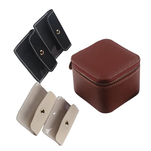 Zkydhbd Reise Verwenden Kleine Schmuck Organisatoren Kleine Koffer Mit 4 Taschen Reisen Aufbewahrungsbox Perfekt Für Frauen Und Mädchen Präsentieren Schmuckschachtel Organizer von Zkydhbd