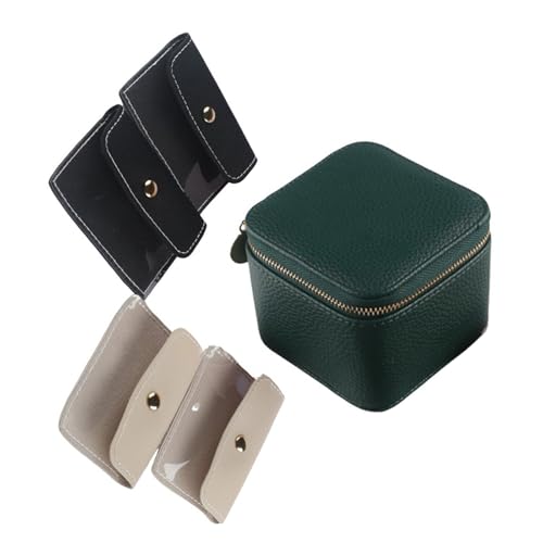 Zkydhbd Reise Verwenden Kleine Schmuck Organisatoren Kleine Koffer Mit 4 Taschen Reisen Aufbewahrungsbox Perfekt Für Frauen Und Mädchen Präsentieren Schmuckschachtel Organizer von Zkydhbd