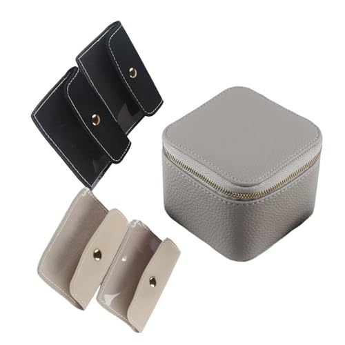 Zkydhbd Reise Verwenden Kleine Schmuck Organisatoren Kleine Koffer Mit 4 Taschen Reisen Aufbewahrungsbox Perfekt Für Frauen Und Mädchen Präsentieren Schmuckschachtel Organizer von Zkydhbd