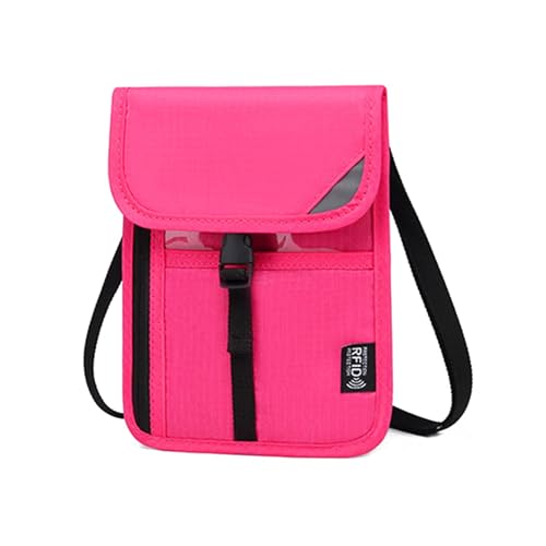 Zkydhbd Reisebeutel Hals Brieftet Family Passport Inhaber Organisatoren Fall Mit RFIDs Die Hiddens Beutel Blockieren Frauen Männer Reisen Für Reisepass Und Dokumente von Zkydhbd