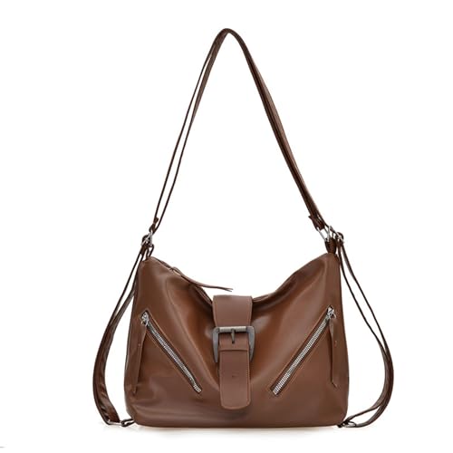 Zkydhbd Rucksack Mit Großer Kapazität Für Frauen Crossbody Bag Winter Schulter Retro Pendeln Modependelbaum Und Handtasche Frauen Schulter Großer Kapazität Crossbody Pu Leder Rucksack Für Jeden Tag von Zkydhbd