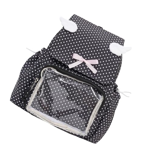 Zkydhbd Rucksäcke Für Schulanime Cosplay Clear Pins Display Rucksacks Daypack Girl Ästhetischer Itabag Rucksack Mit Transparenten Daypack Reisetaschen von Zkydhbd