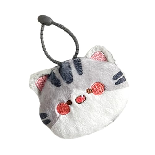 Zkydhbd Schöne Münze Geldbörse Kopfhörer Speichertasche Wechsel Tasche Zaubertierbeutel Plüsch Katzen Brieftasche Für Mädchen Schöne Wechselbeutel Plüsch Katzen Keychain Kopfhörer Hülle von Zkydhbd