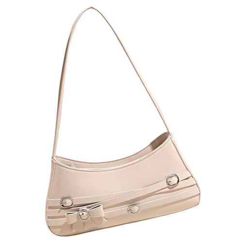 Zkydhbd Stilvolle Abendtasche Mit Schöpfen Dekoration Und Geräumige Innenraum Leder Umhängetaschen Für Arbeit Und Lässige Reise. Verwenden Sie Pendler Friendly Umhängetasche von Zkydhbd