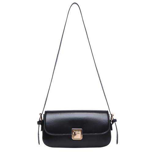 Zkydhbd Stilvolle Handtasche Umhängetaschen PU Leder Achselstärke Geldbörse Damen Satchel Geldbörse Geeignet Für Verschiedene Anlässe Pendlertasche von Zkydhbd