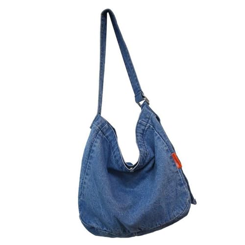 Zkydhbd Stilvolle Jeans Umhängetasche Modehandtasche Für Frauen Crossbody Taschen Für Den Täglichen Gebrauch Oder Als Modische Strandpaare von Zkydhbd