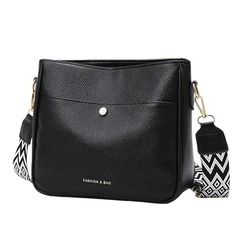 Zkydhbd Stilvolle Leder Umhängetasche Für Frauen Crossbody Taschen Mit Praktischem Design Und Geräumig von Zkydhbd