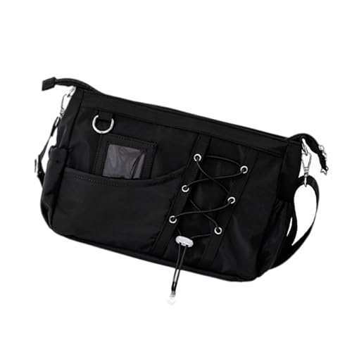 Zkydhbd Stilvolle Umhängetasche Reißverschlüsse Storage Star Itabag Mit Verstellbarem Riemen Für Schüler Pendler Und Reisende Draw String Crossbody Schöne Itabag Mode Schulter Für Stecknadel Display von Zkydhbd