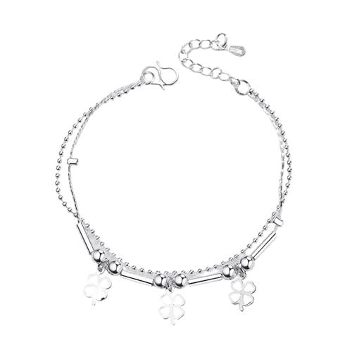 Zkydhbd Stylish Silberplattiertes Armband Minimalistische Frauenarmbandschmuck Mit Koreanischen Trends Und Anhänger Für Partys Koreanischer Stil Schmuckstil von Zkydhbd