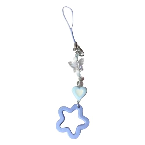 Zkydhbd Süßigkeiten Farbkamera Lanyard Star Pendell Handgelenksgurt Abnehmbarer Telefonkettenschlüsselung Tragbares Beutelzubehör Für Frauenschlüsselkette Für Teenager von Zkydhbd