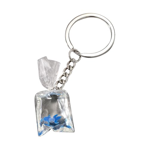 Zkydhbd Transparent Wasserbeutel Schlüsselbund Anhänger Accessoire Einzigartig von Zkydhbd