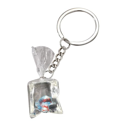 Zkydhbd Transparent Wasserbeutel Schlüsselbund Anhänger Accessoire Einzigartig von Zkydhbd