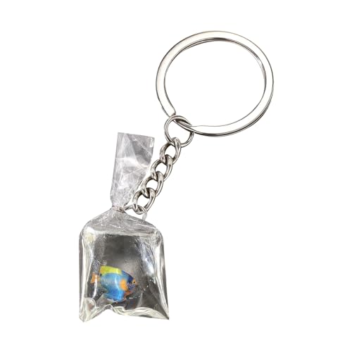 Zkydhbd Transparent Wasserbeutel Schlüsselbund Anhänger Accessoire Einzigartig von Zkydhbd