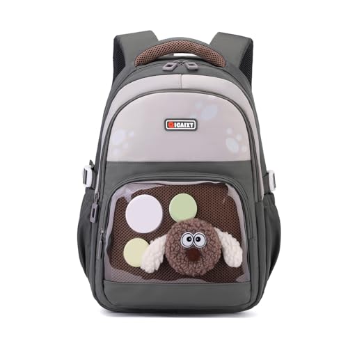 Zkydhbd Transparenter Rucksack Für Teenager Girls Geräumige Schultasche Oxford Fabric Daypack Für Studentenbücher Und Lieferungen Transparentes Schulbeutel von Zkydhbd