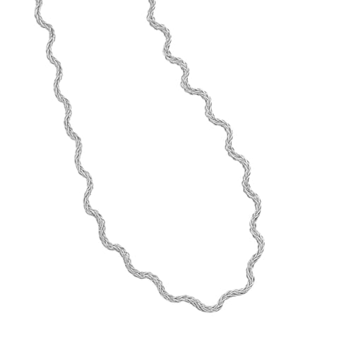 Zkydhbd Unisex Modernes Kettenglied Armband Sturdes Titaniumstahl Konstruktion Einstellbare Länge Wasserfeste Konstruktionen Titanien Stahl Minimalistische Halskette von Zkydhbd